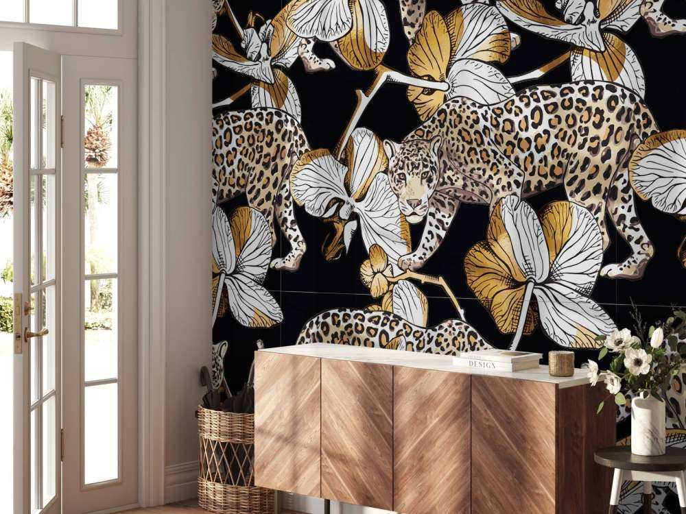 Jaguars et orchidées