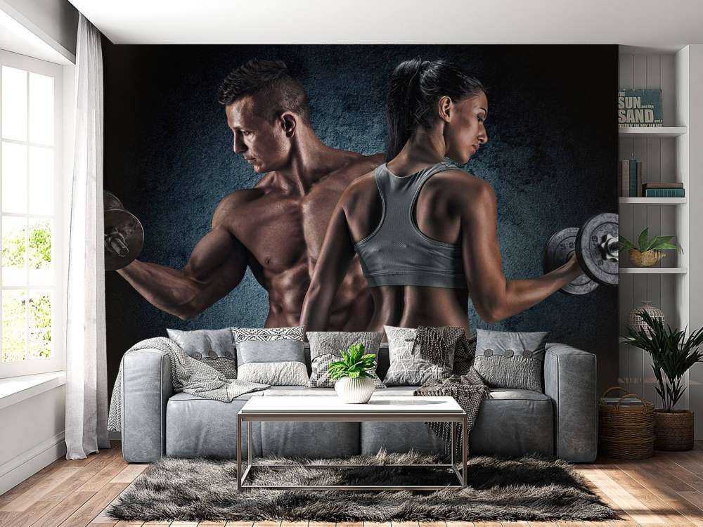 Couple athlétique