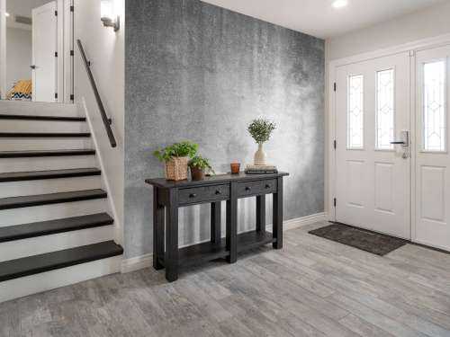 Béton gris détaillé