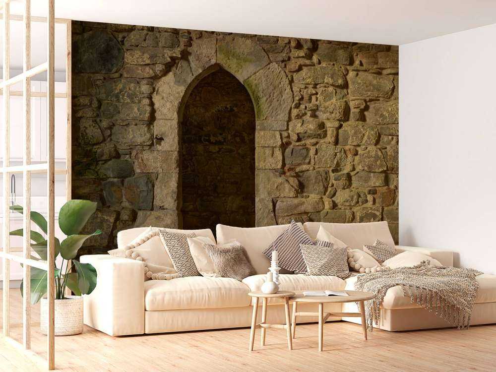 Ancien mur avec passage