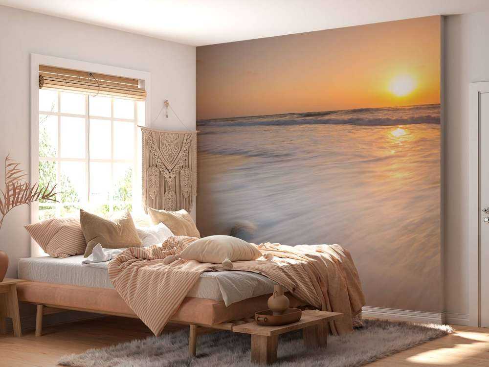 Coucher de soleil à la plage
