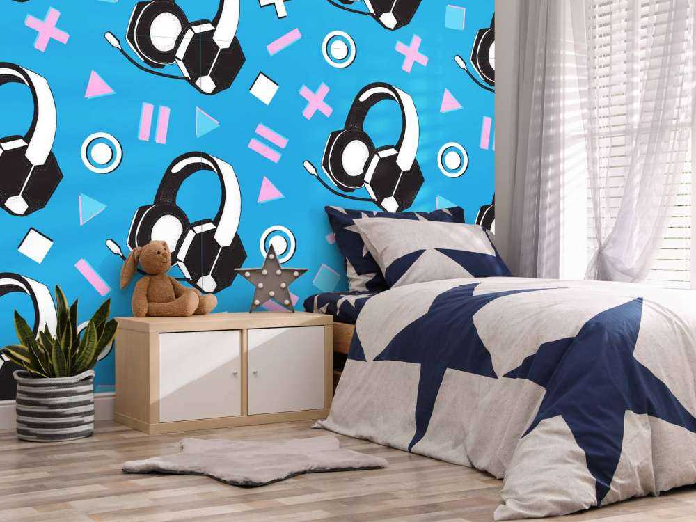 Casque de jeu rétro