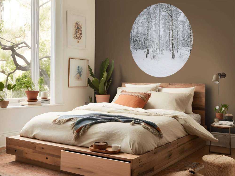 Forêt enneigée
