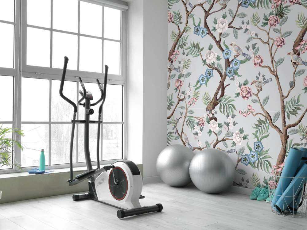 Motif floral, pastel