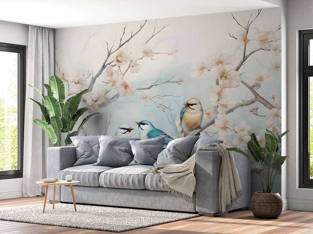 Flottement des fleurs Symphonie printanière