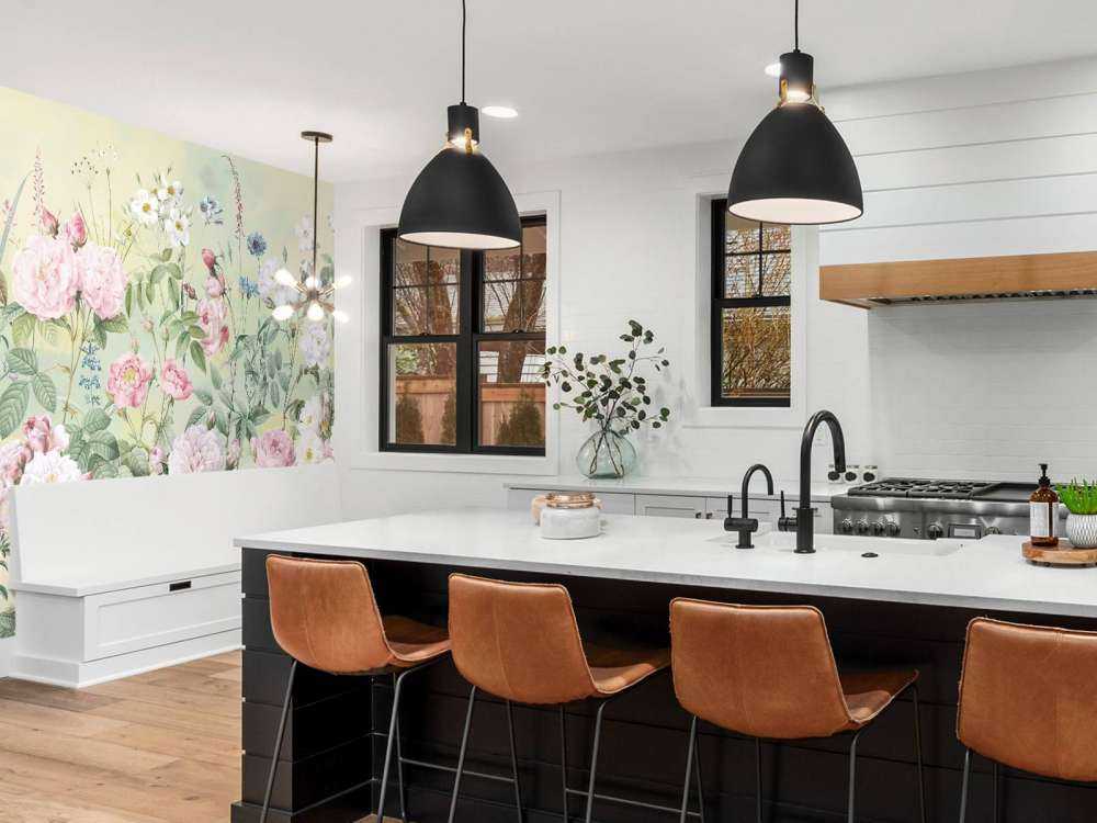 Jardin de roses romantiques