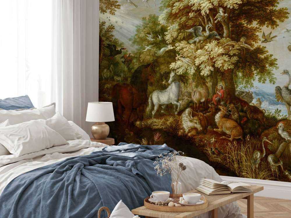 Orphée enchante les animaux avec sa musique