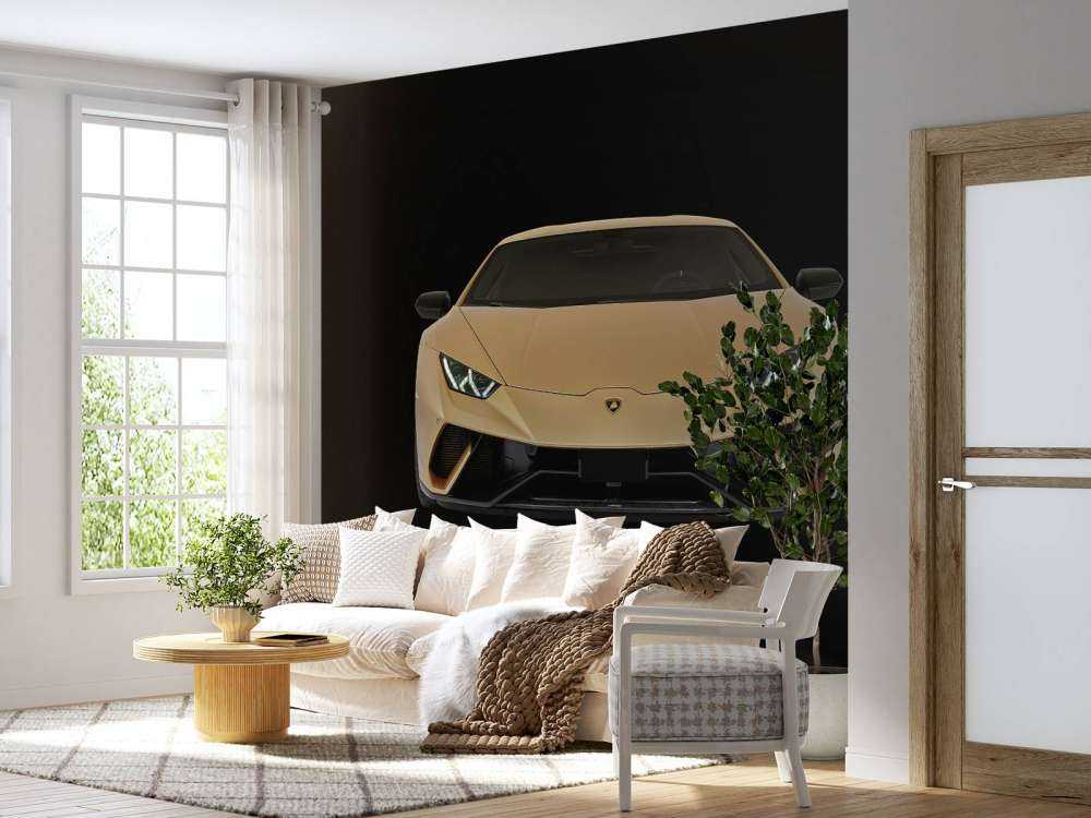 Lamborghini Huracán - Avant, noir