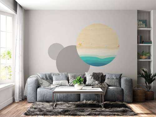 Dessin d'une plage