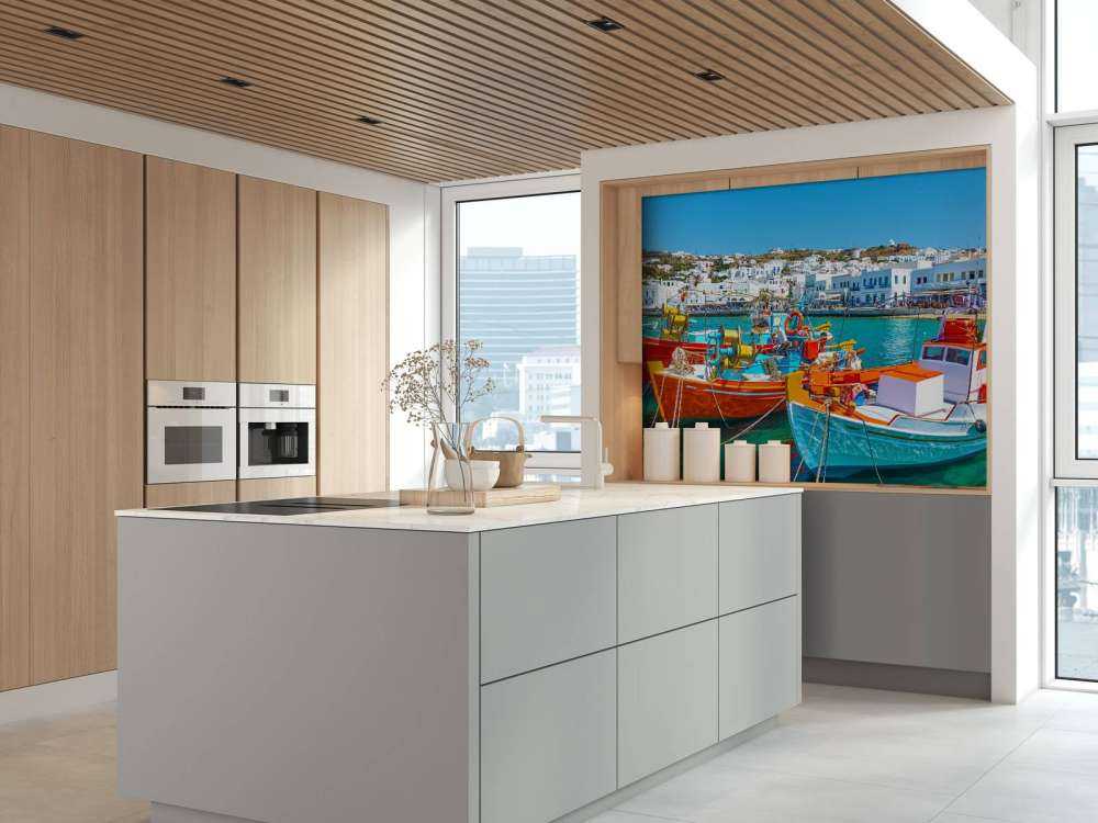 Bateaux de couleur