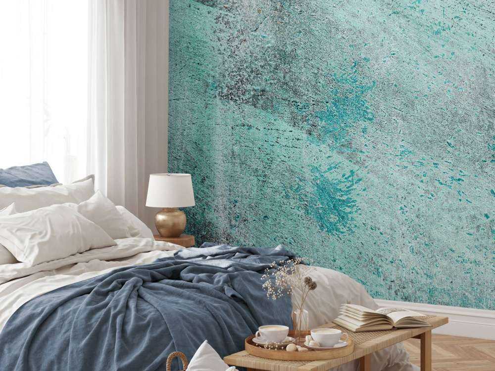 L'art abstrait vert