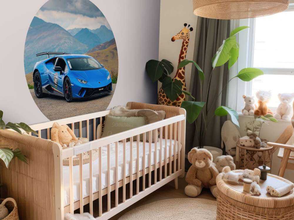 Lamborghini Huracán STO dans les montagnes