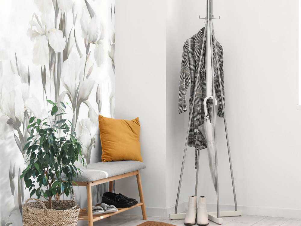 Iris dansent beige chaud sans couture