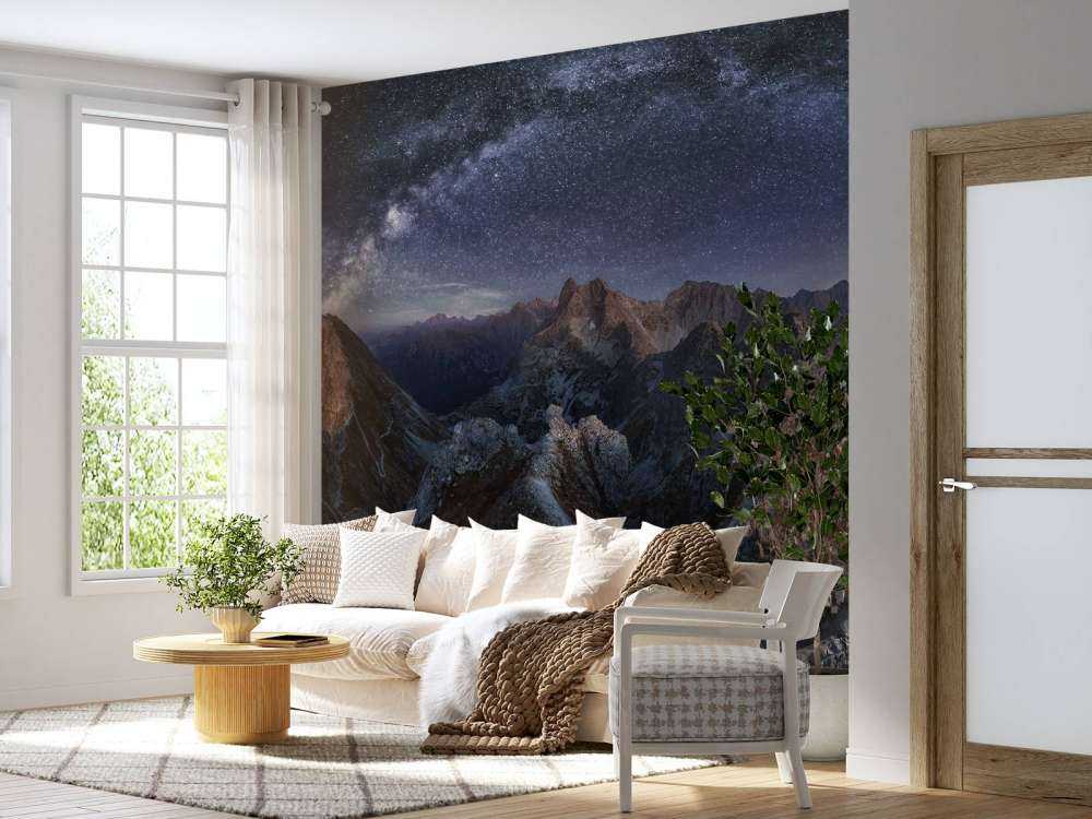 Voie lactée au-dessus des Tatras