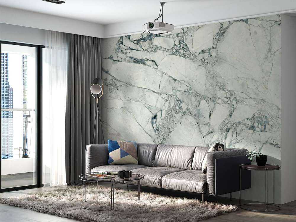 Marbre gris texturé