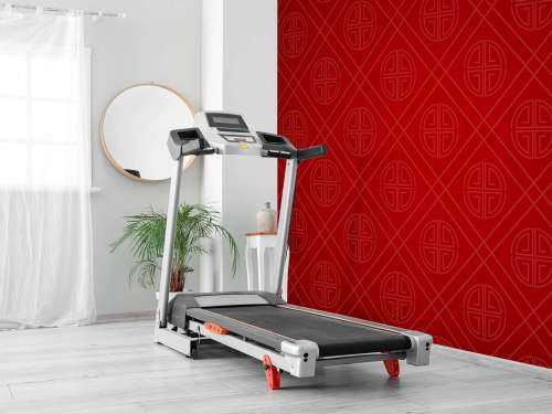 Motif chinois rouge