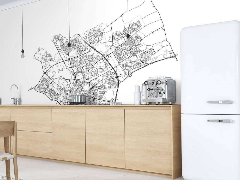 Plan de Den Bosch, blanc