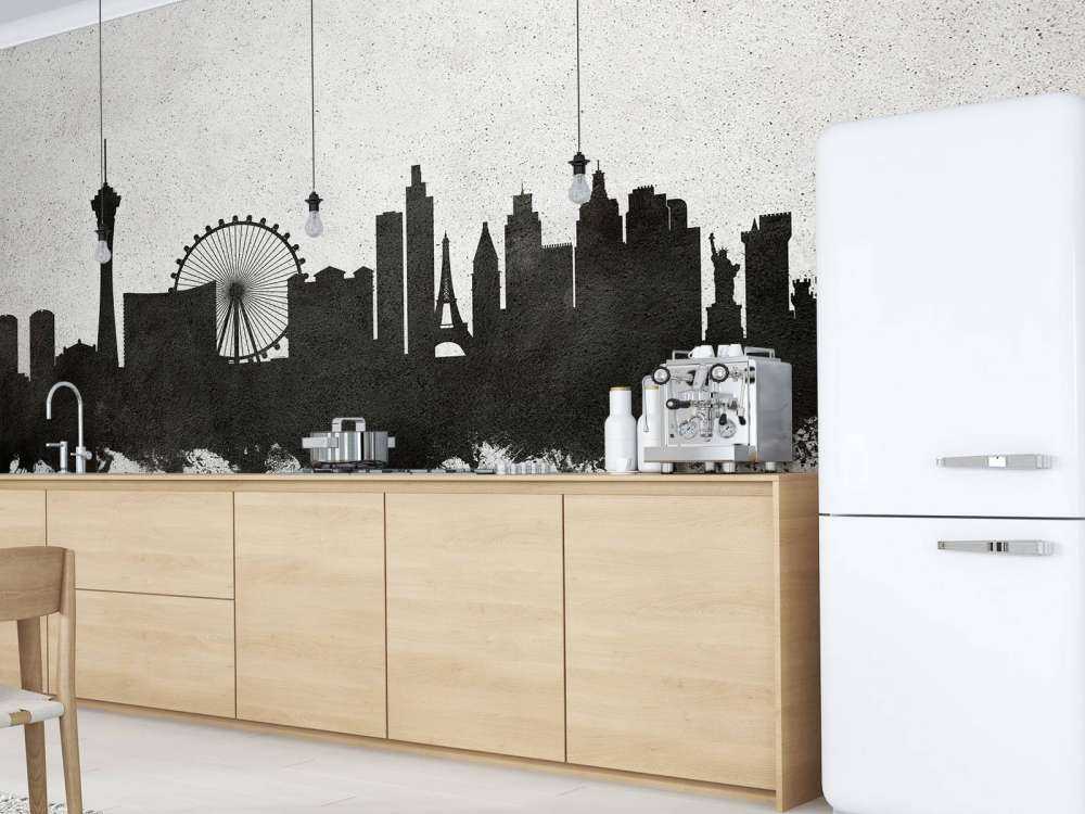 Aquarelle skyline, Las Vegas