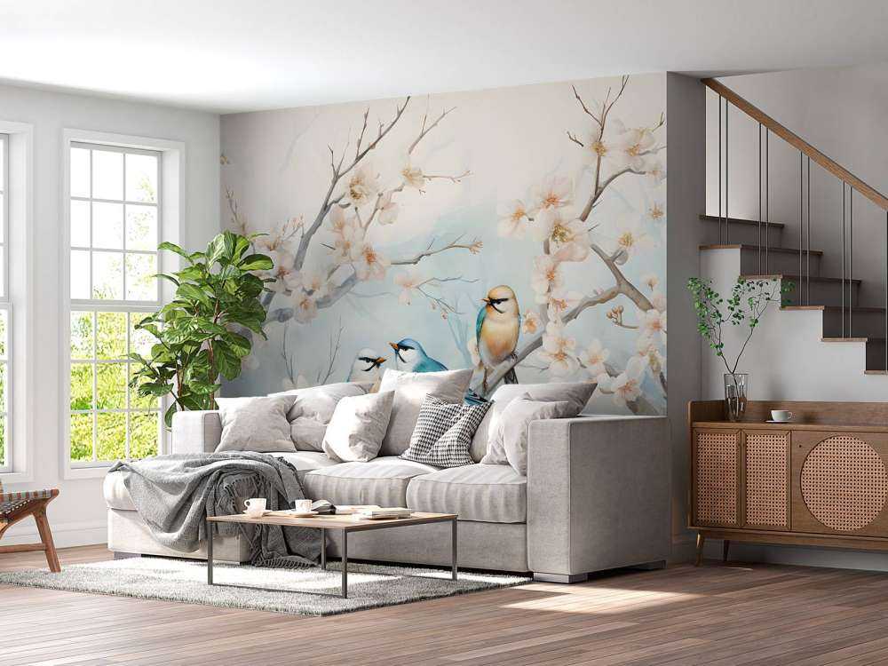 Flottement des fleurs Symphonie printanière