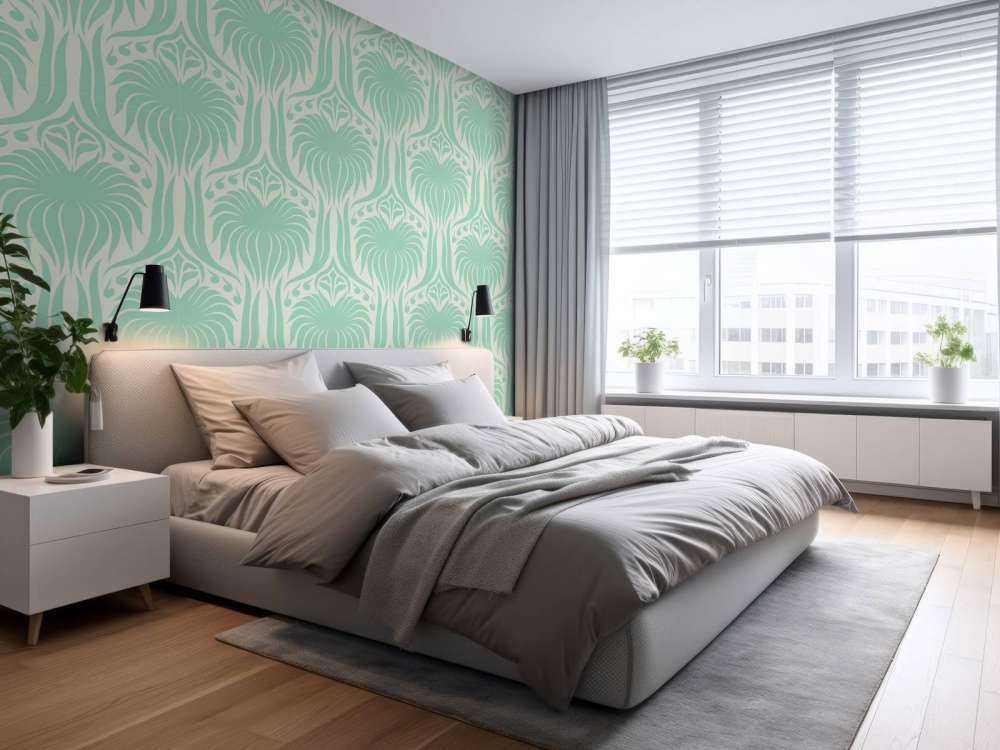Motif Oasis verte