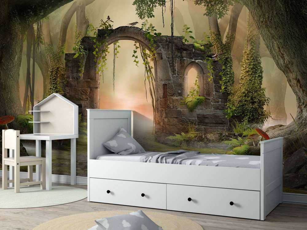 Forêt de conte de fées abandonnée