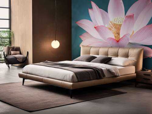 Gros plan sur la fleur de lotus