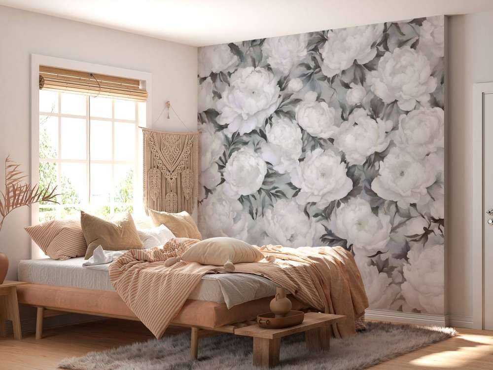 Mur Bleu de Pivoine
