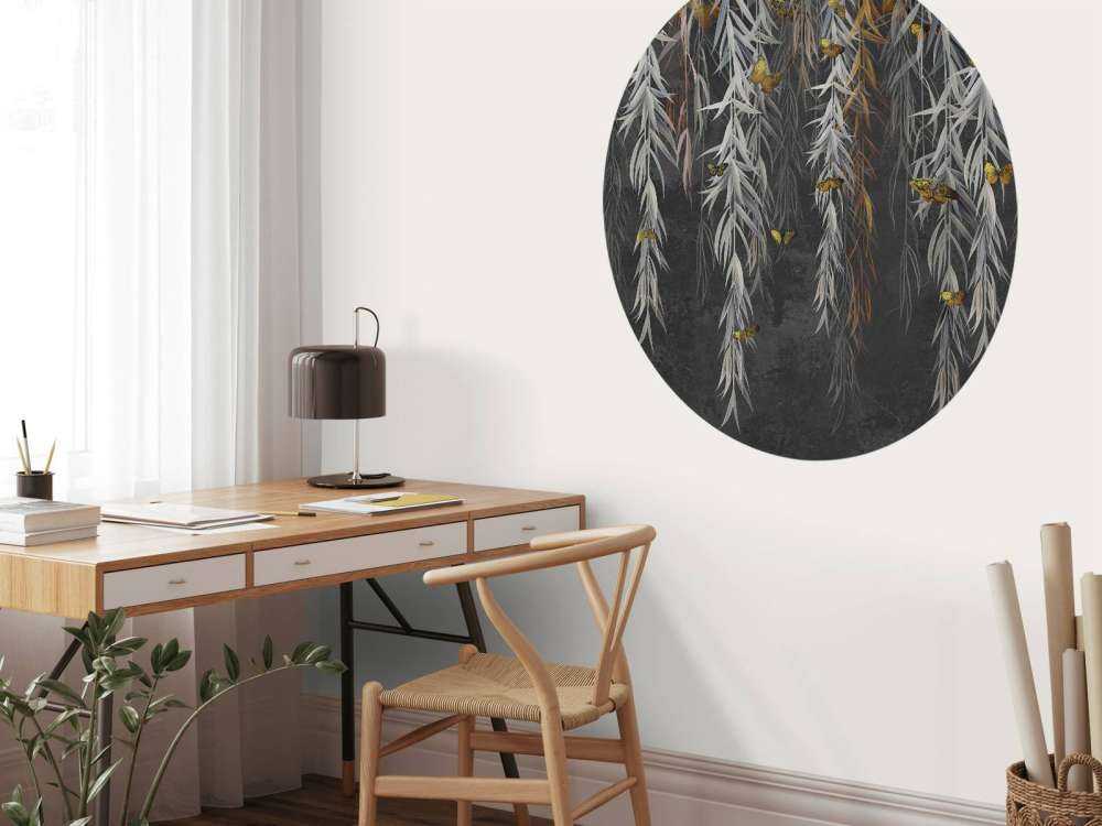 Branches avec papillons