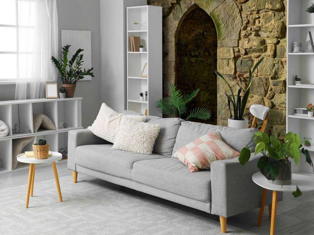 Ancien mur avec passage
