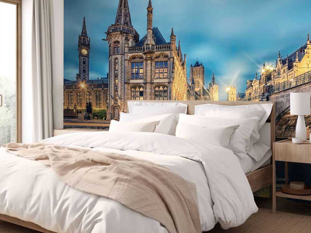 Gand au crépuscule