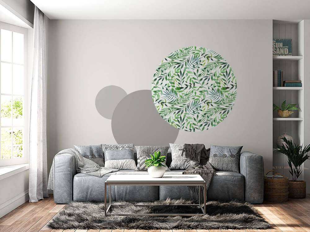 Motif joyeux, vert