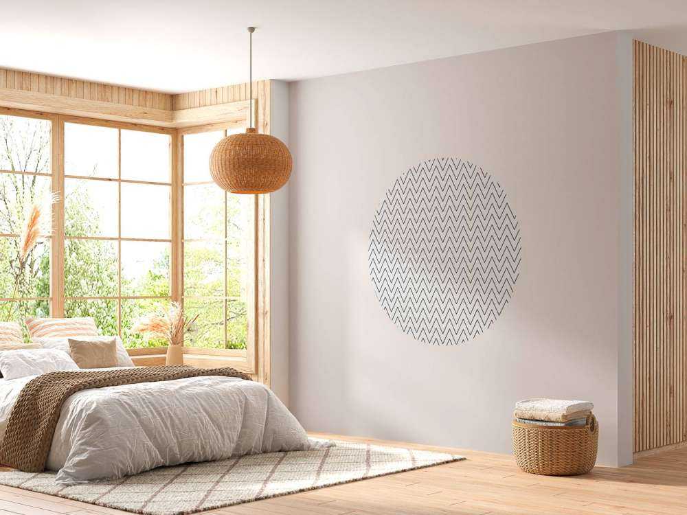 Motif en zigzag