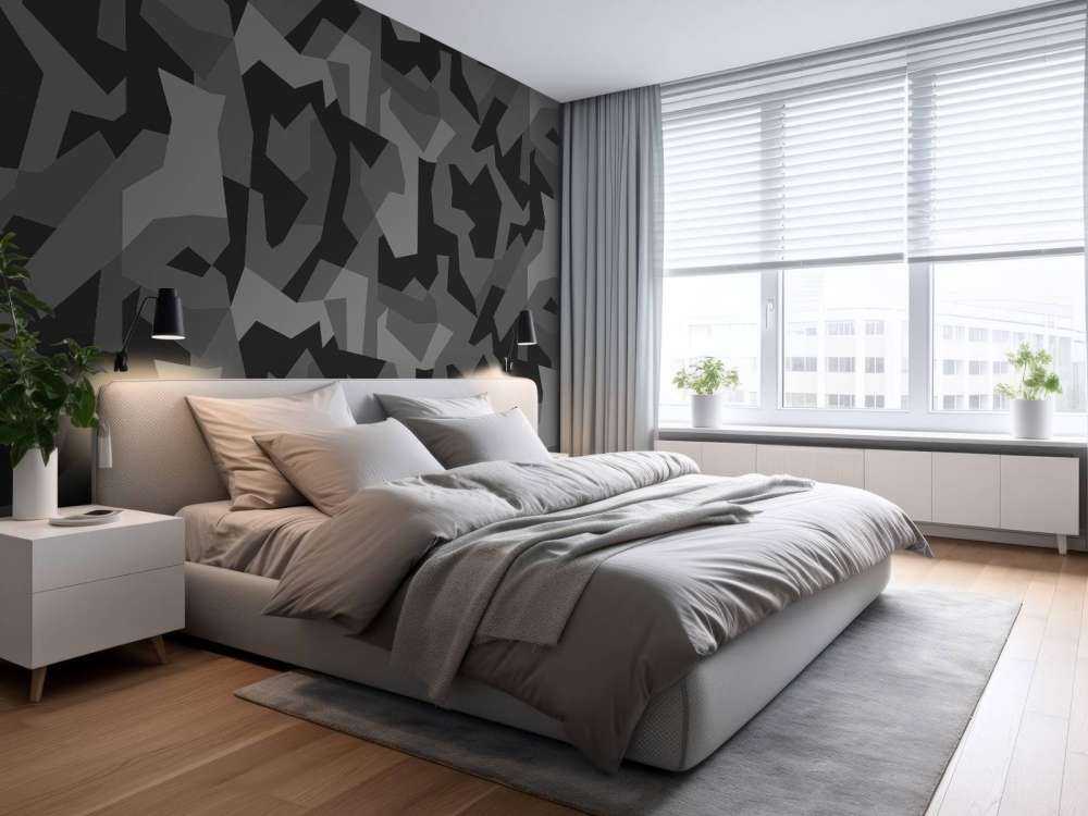 Motif gris, foncé