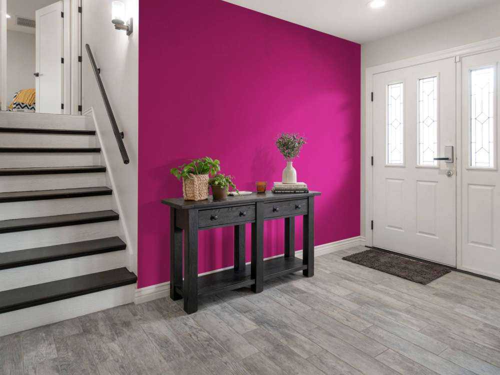Béton violet framboise