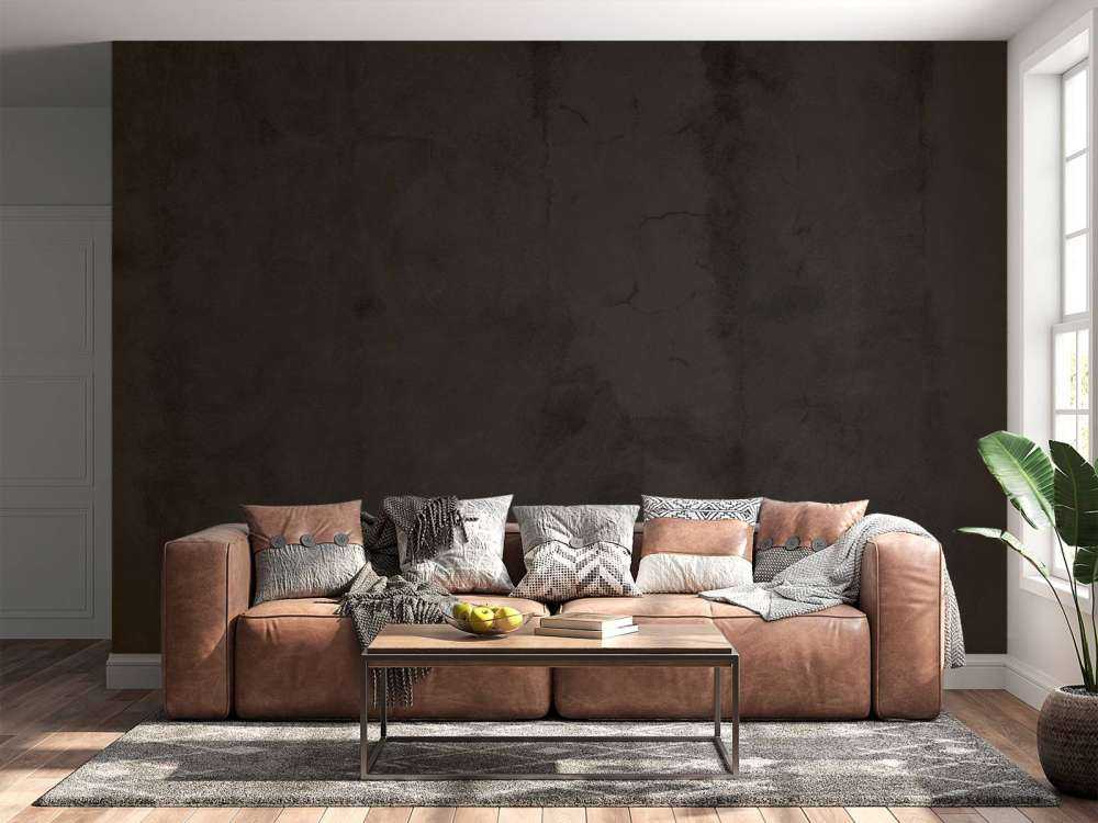 Béton noir d'encre