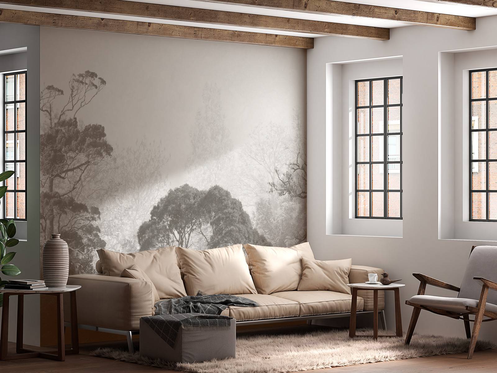 Paysage forestier