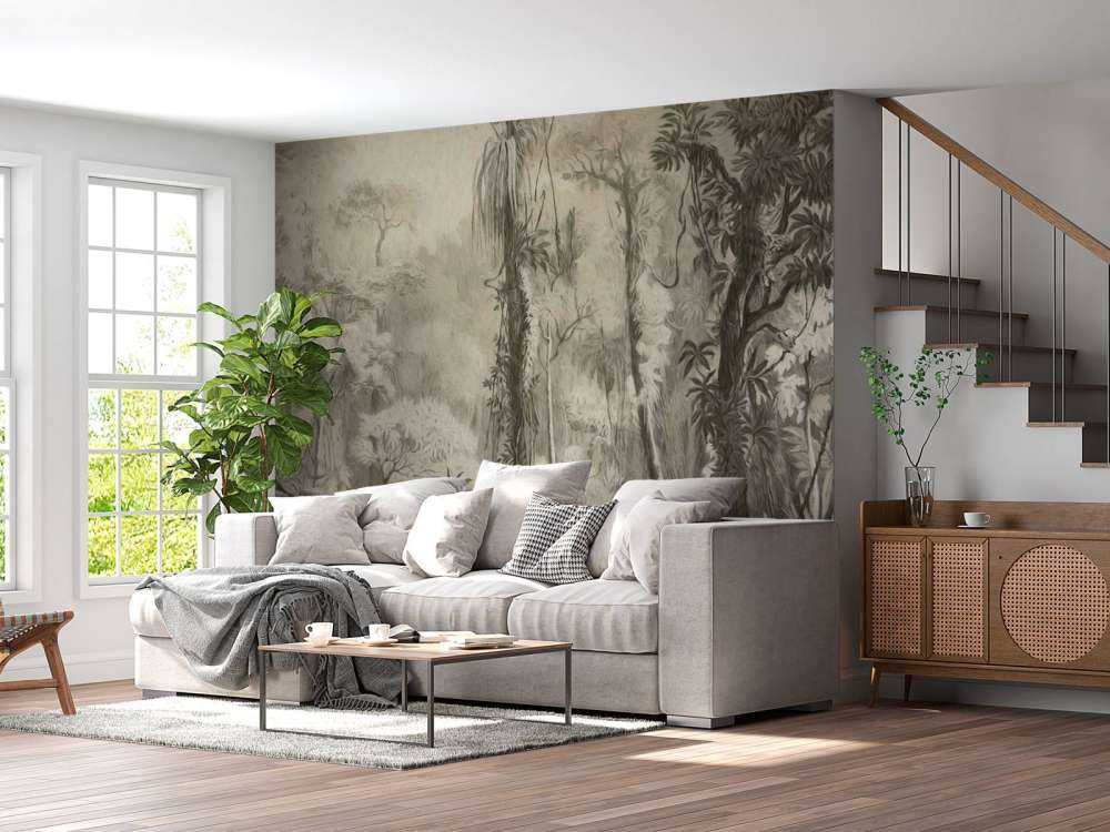 Forêt tropicale - marron