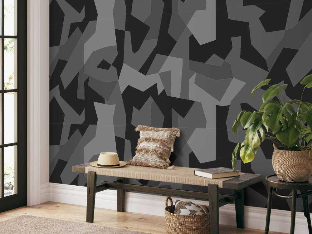 Motif gris, foncé