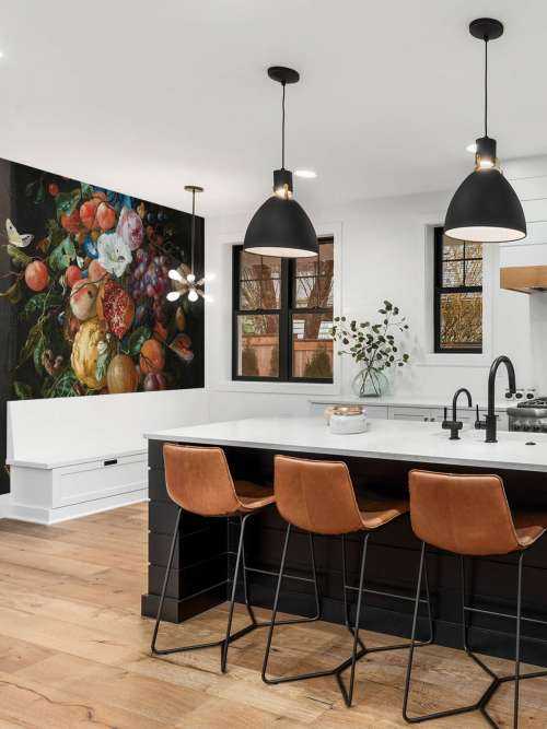 Festin de fruits et de fleurs