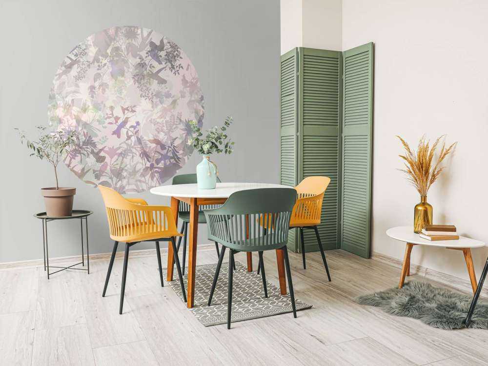 Symphonie de jardin en violet