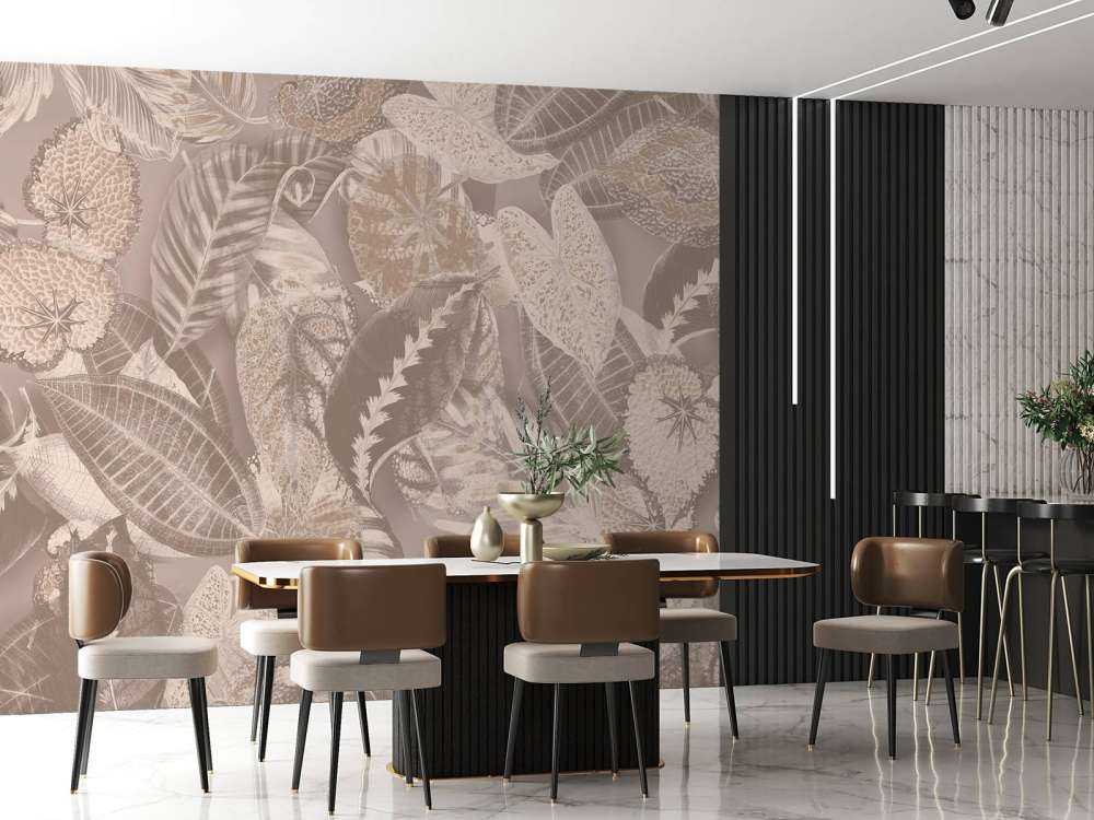 Harmonie Tropicale Feuilles