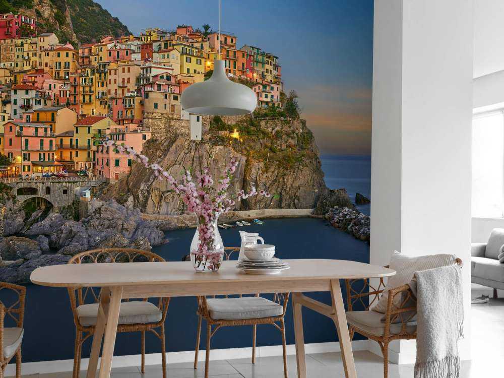 Maisons colorées en Italie