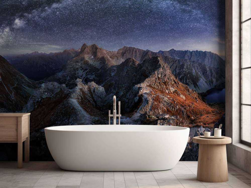 Voie lactée au-dessus des Tatras