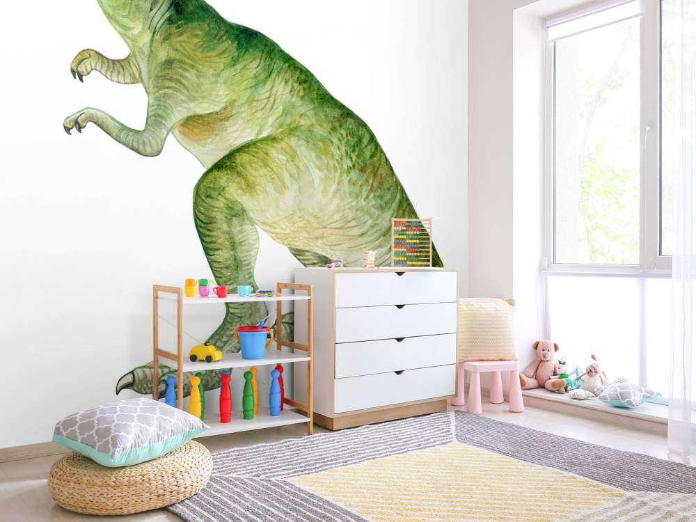 Tyrannosaure d'aquarelle