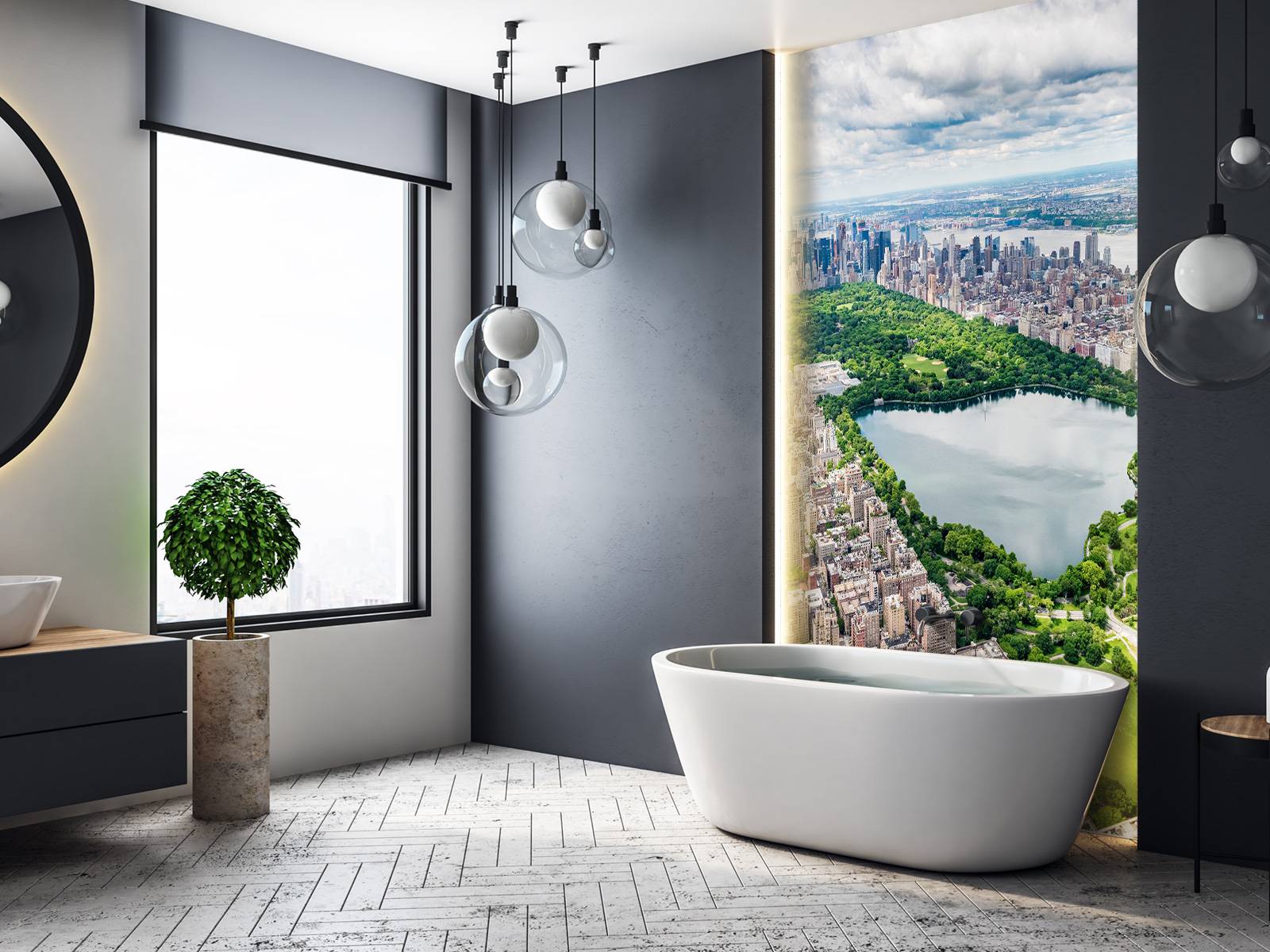 Skyline avec Central Park
