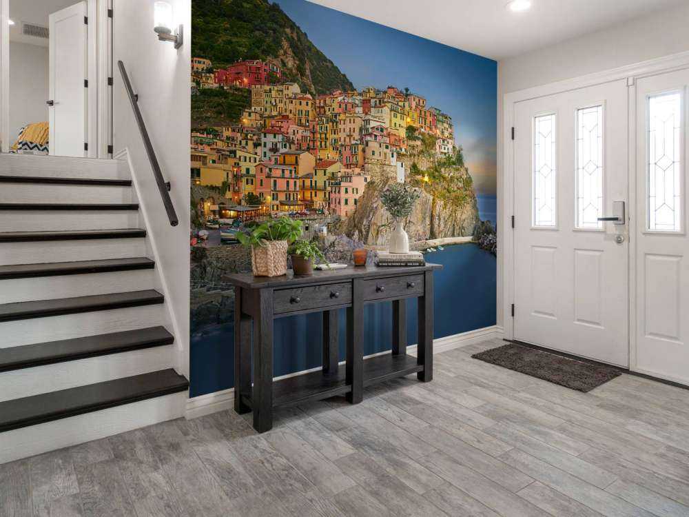 Maisons colorées en Italie