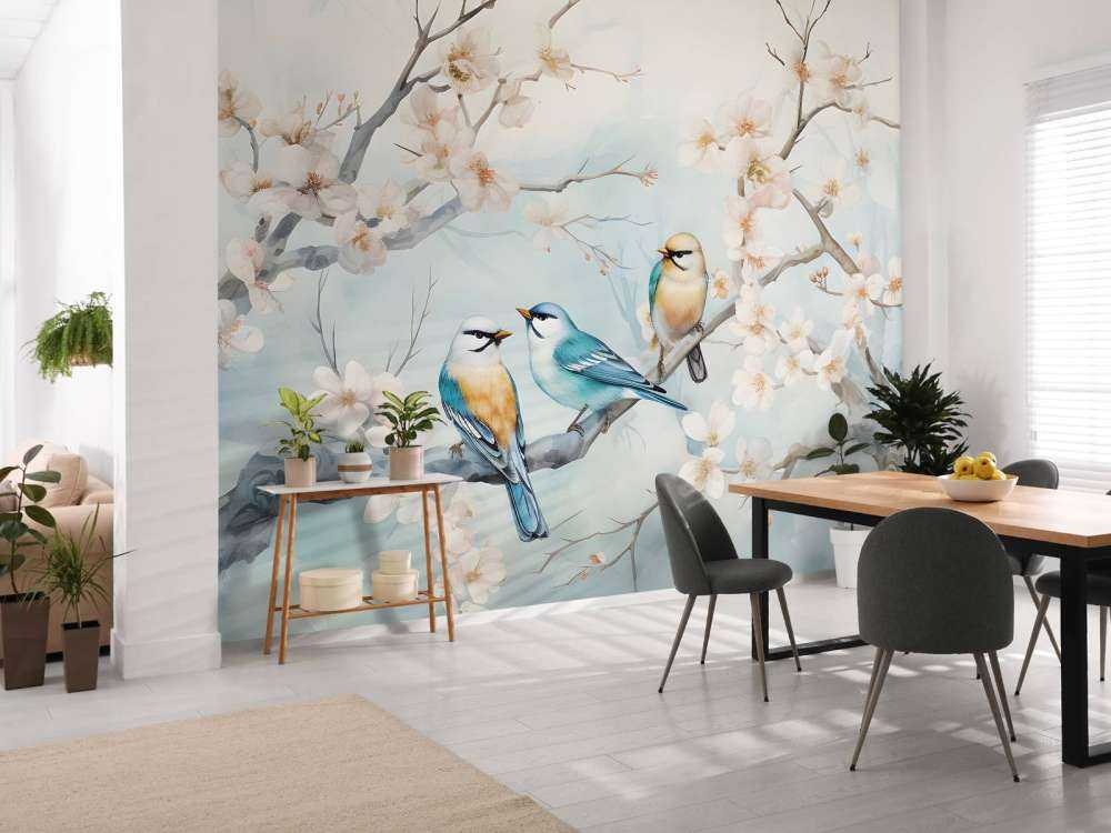 Flottement des fleurs Symphonie printanière