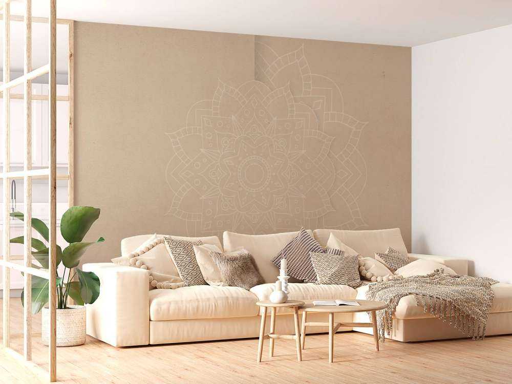 Mandala Beige Atmosphère