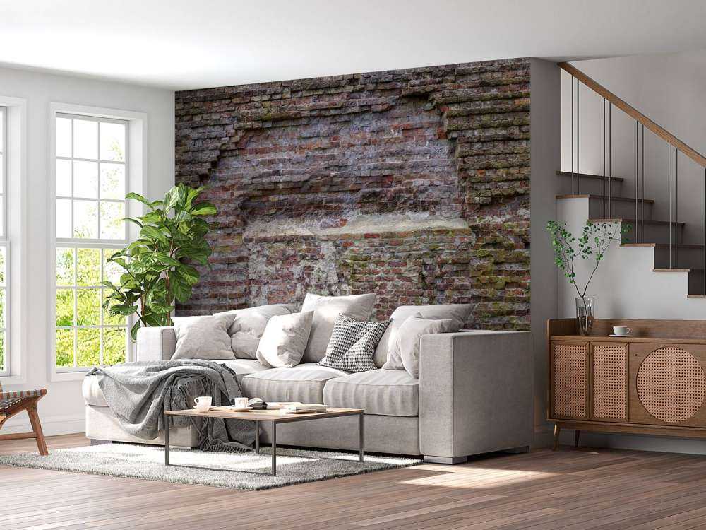 Vieux mur effrité