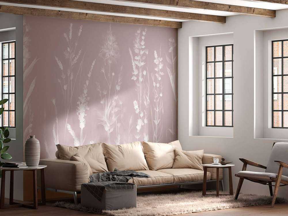 Lavande Clair Seamless Rose Poudré